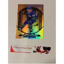 GE-3 Elias Pettersson Gold Etchings 2020-21 Tim Hortons UD Upper Deck